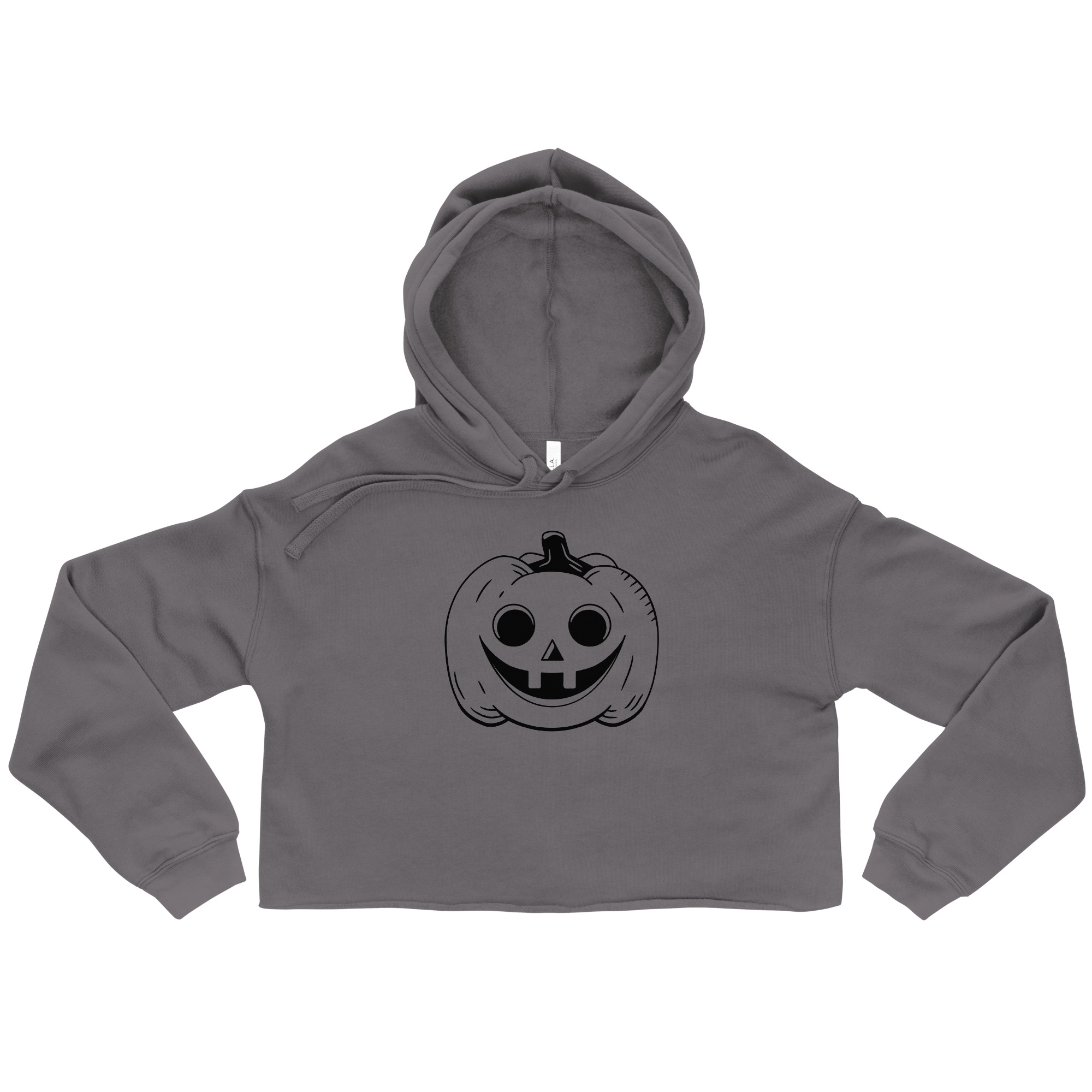 Jack o' Lantern Crop Hoodie